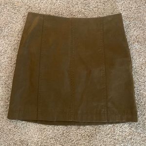 Free People mini skirt